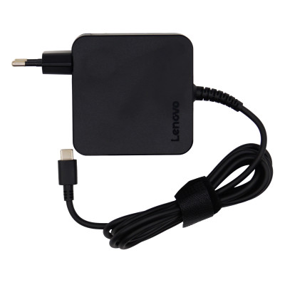 Блок питания Lenovo Type-C, 65W (5V, 9V, 15V/3A, 20V/3.25A), ORG (square shape)