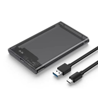 Внешний BOX USB 3.1 прозрачный(Type-c)