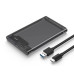 Внешний BOX USB 3.1 прозрачный(Type-c)