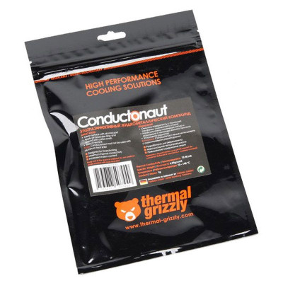 Термопаста Grizzly Conductonaut TG-C-001-R (1 г) (жидкий металл)