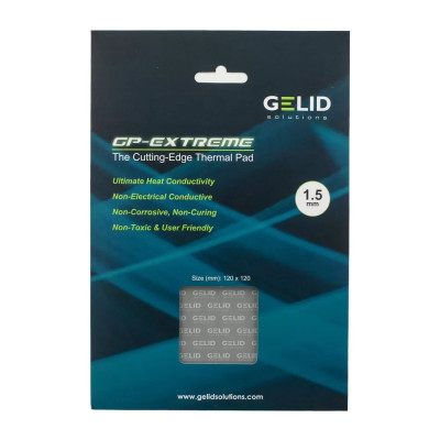 Термопрокладка Gelid GP-Extreme 120x120x1.5mm 12W/mK