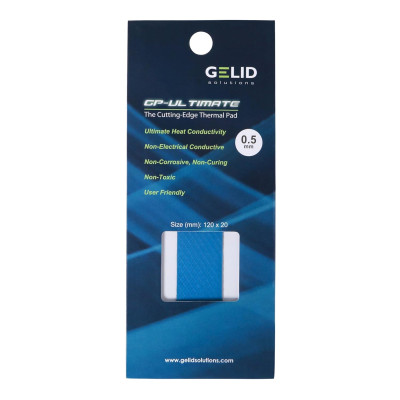 Термопрокладка Gelid GP-Ultimate 120x20x0.5mm 15W/mK