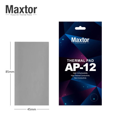 Термопрокладка Maxtor AP-12 85x45x1.0mm 14.8 w/m-k