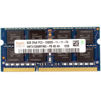 Hynix 8GB DDR3 SODIMM PC3-12800 1,5 [HMT41GS6MFR8C-PB] б.у.