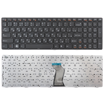 Клавиатура для ноутбука Lenovo B570 черная