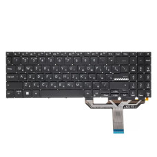 Клавиатура для ноутбука ASUS VivoBook 15 X1502 чёрная с подсветкой