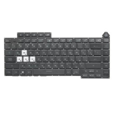 Клавиатура для ноутбука Asus ROG Strix G15 G513RM с RGB подсветкой (4-ZONE)