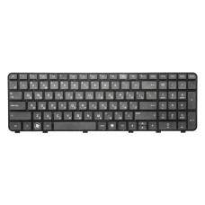 Клавиатура для ноутбука HP dv6-6000 черная с черной рамкой