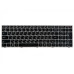 Клавиатура для ноутбука Lenovo G50-30 черная, с серебристой рамкой Клавиатура для ноутбука Lenovo G50-30 черная, с серебристой рамкой