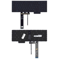 Клавиатура для ноутбука Lenovo Legion 5 15IMH05 с синей подсветкой