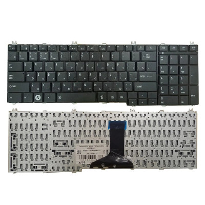 Клавиатура для ноутбука Toshiba С650 черная