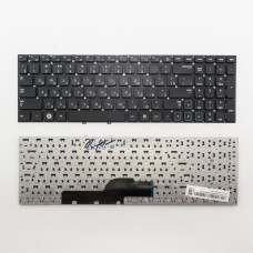 Клавиатура для ноутбука Samsung NP300E5A  черная без рамки ver-1